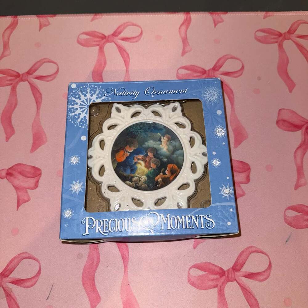 Precious Moments Nativity Ornament 121039